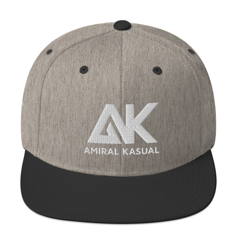 Casquette classique snapback à Visière Plate Authentic