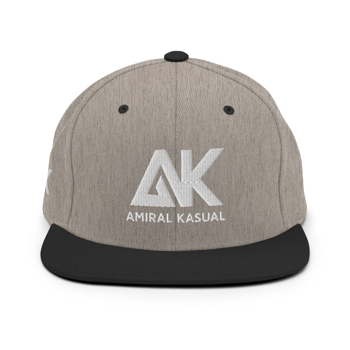 Casquette classique snapback à Visière Plate Authentic