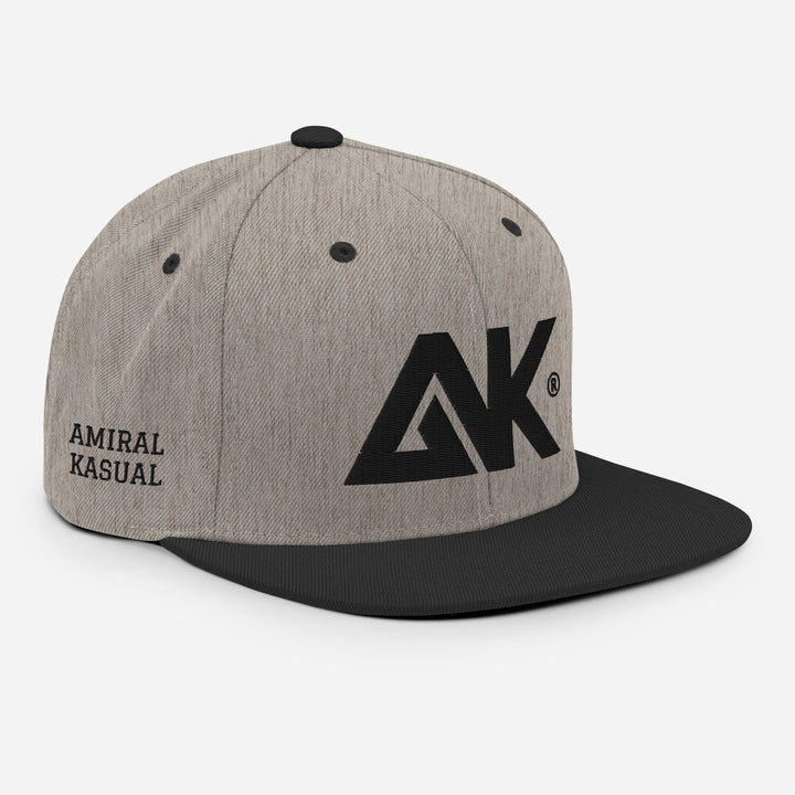 Casquette classique snapback à Visière Plate logoR