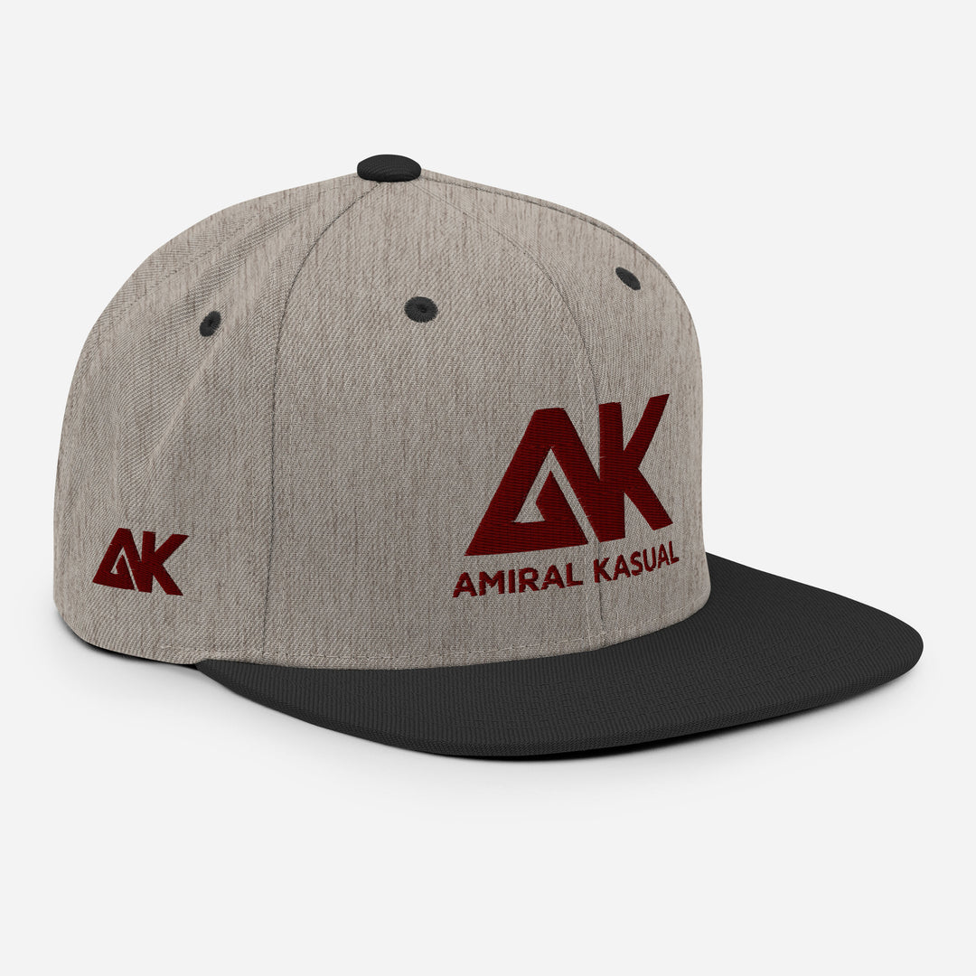 Casquette classique snapback à Visière Plate Authentic