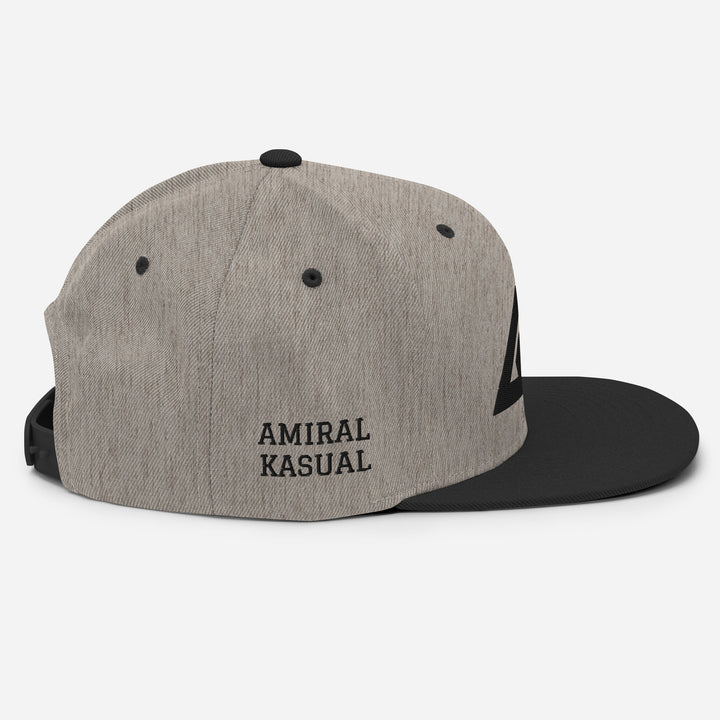 Casquette classique snapback à Visière Plate logoR