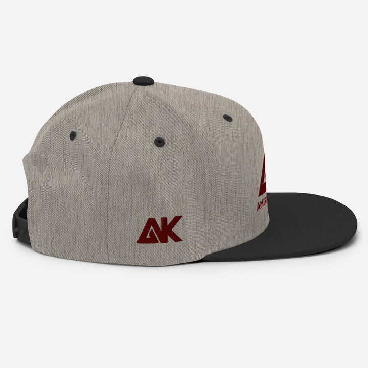 Casquette classique snapback à Visière Plate Authentic