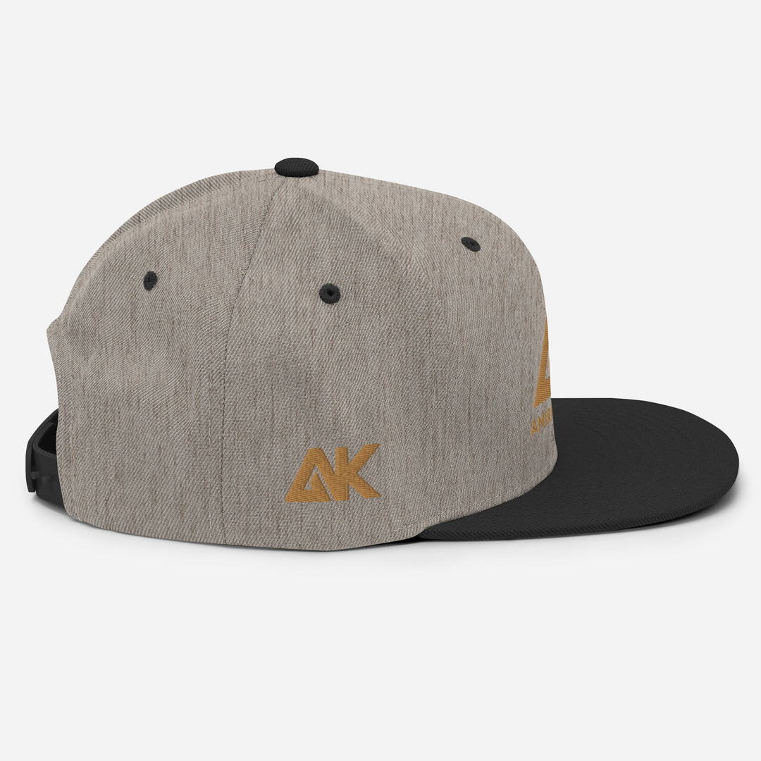 Casquette classique snapback à Visière Plate Authentic
