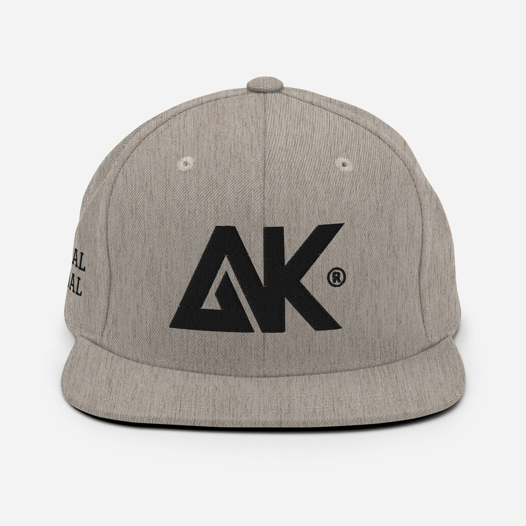 Casquette classique snapback à Visière Plate logoR