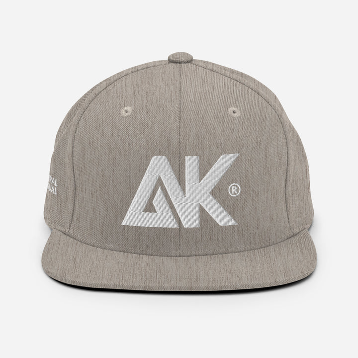 Casquette classique snapback à Visière Plate logoR