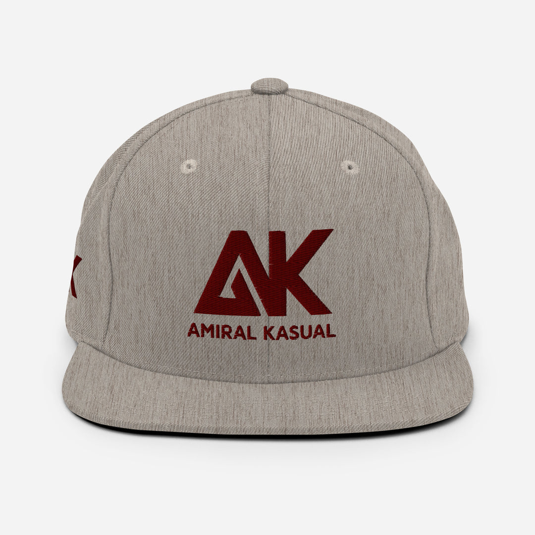 Casquette classique snapback à Visière Plate Authentic