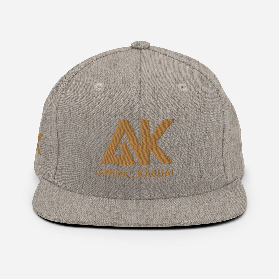 Casquette classique snapback à Visière Plate Authentic