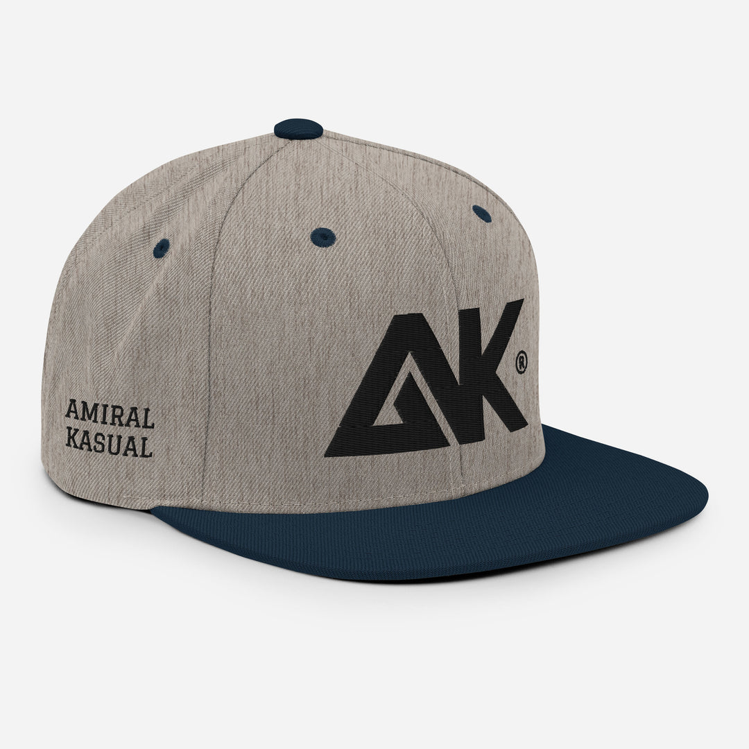 Casquette classique snapback à Visière Plate logoR