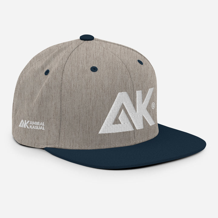 Casquette classique snapback à Visière Plate logoR