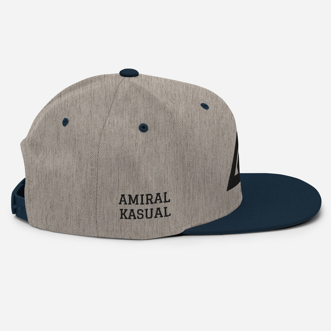 Casquette classique snapback à Visière Plate logoR