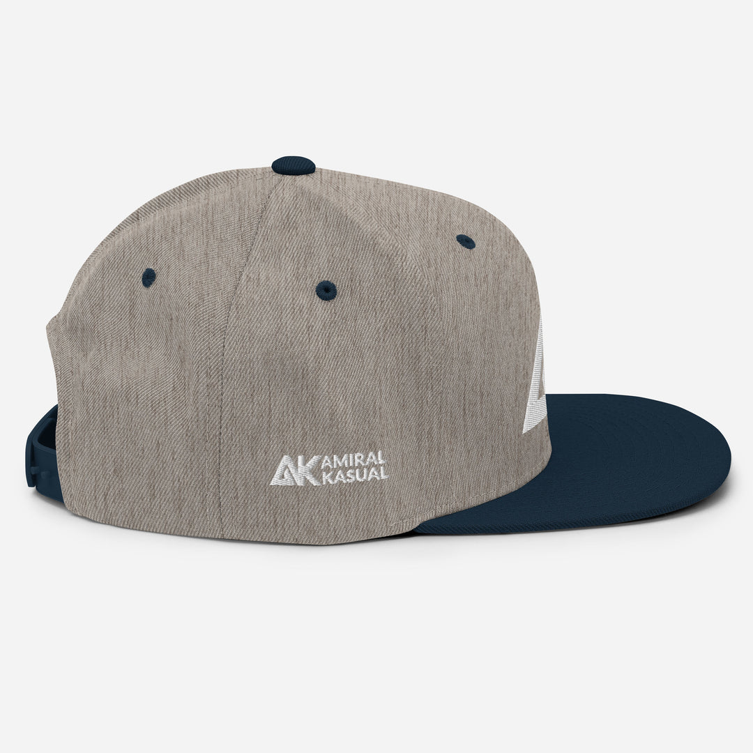 Casquette classique snapback à Visière Plate logoR