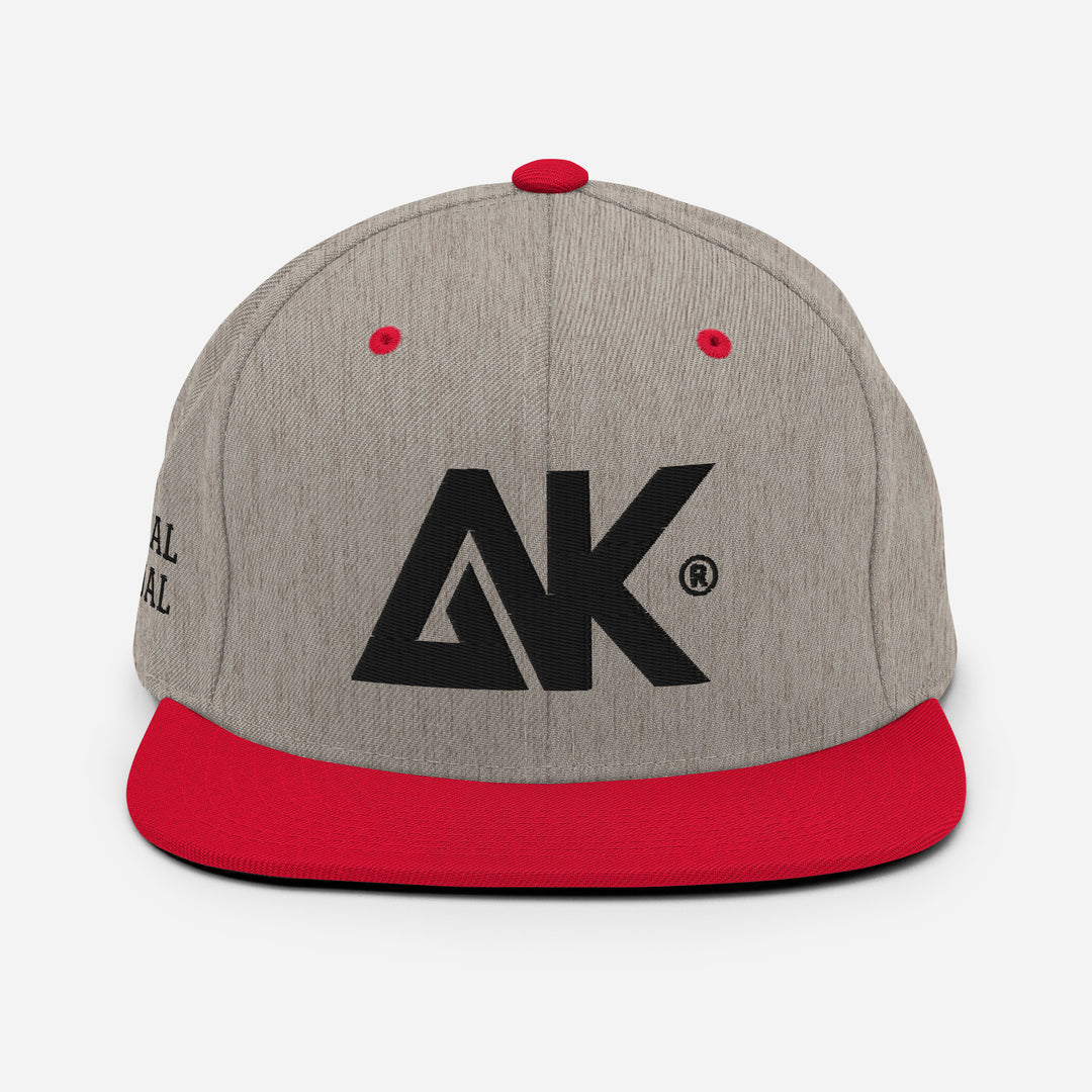 Casquette classique snapback à Visière Plate logoR