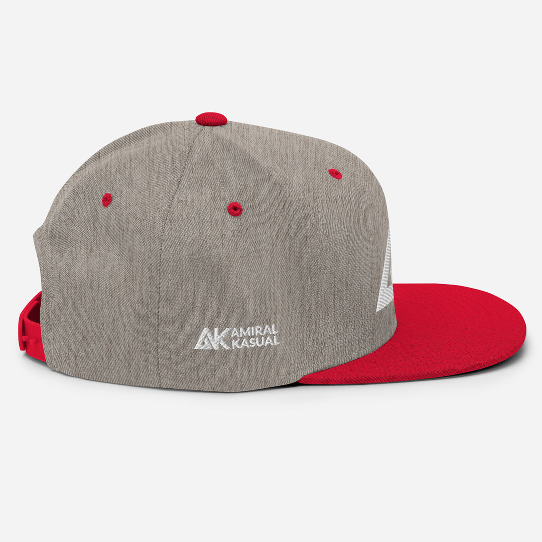 Casquette classique snapback à Visière Plate logoR
