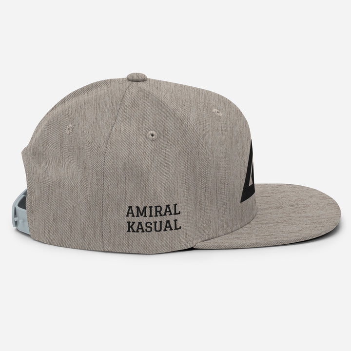 Casquette classique snapback à Visière Plate logoR