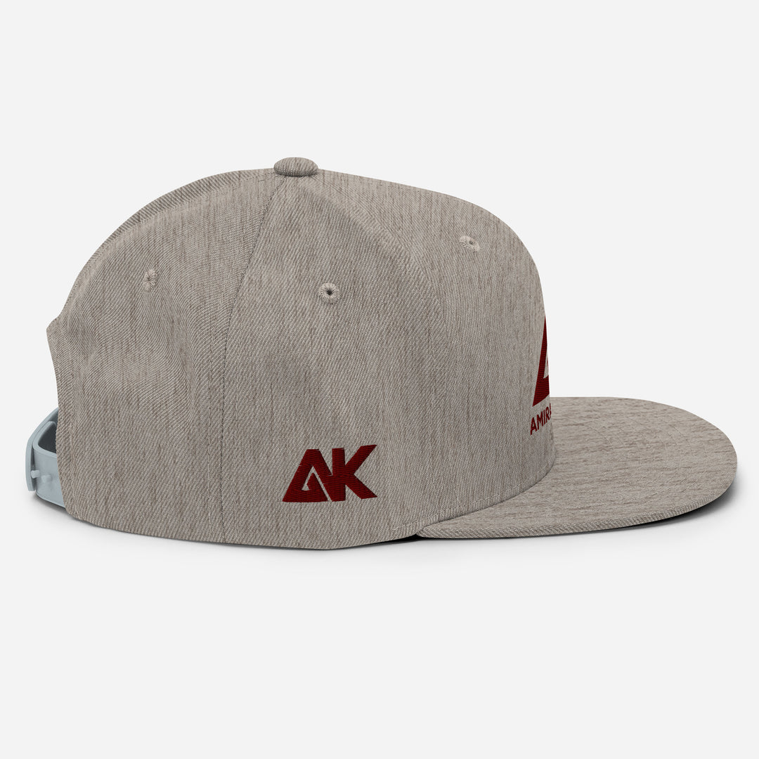 Casquette classique snapback à Visière Plate Authentic
