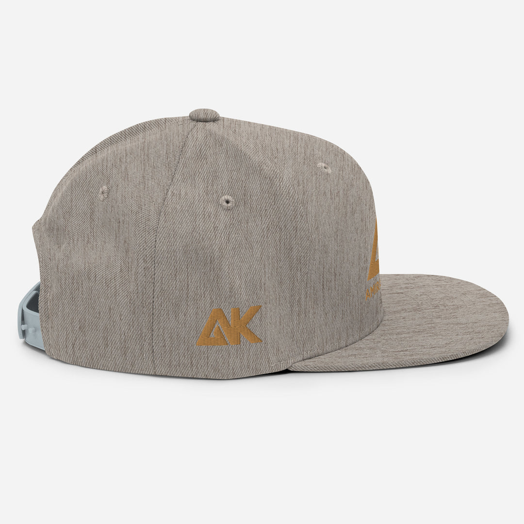 Casquette classique snapback à Visière Plate Authentic