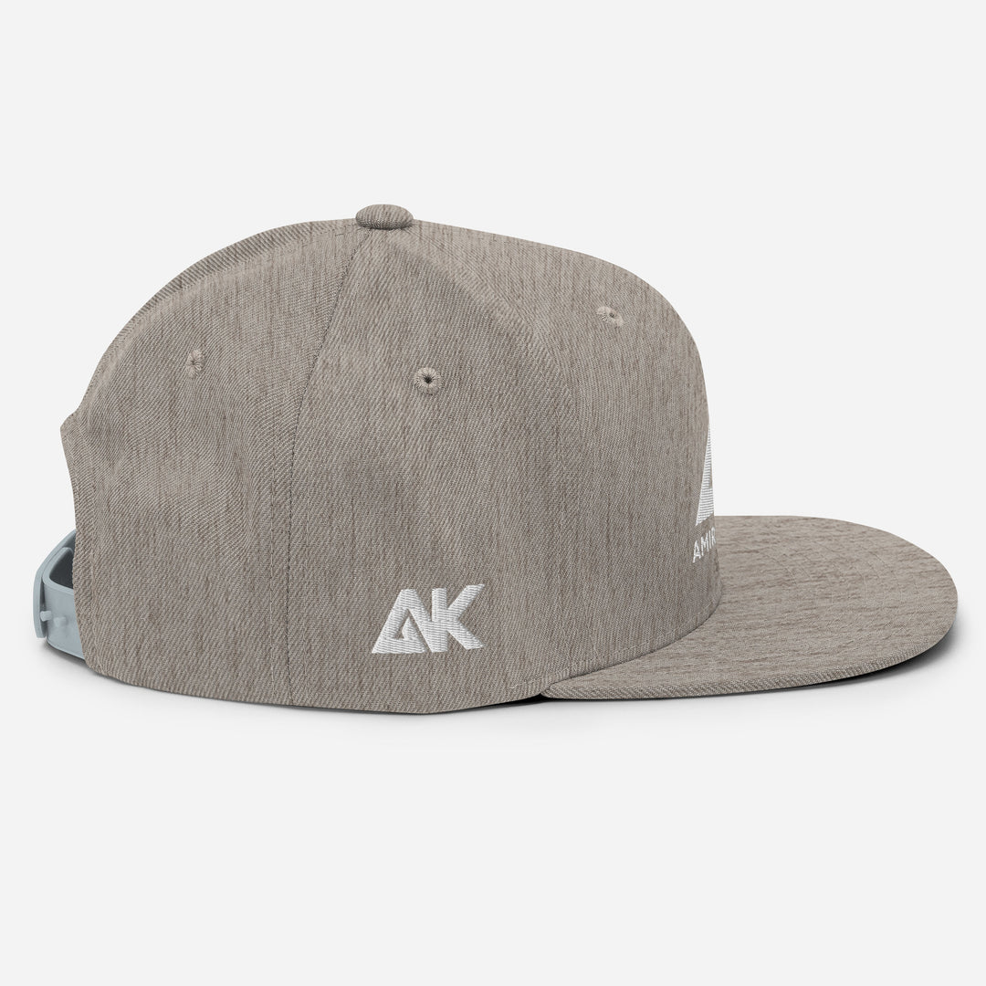 Casquette classique snapback à Visière Plate Authentic