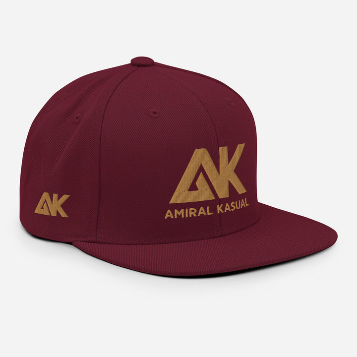 Casquette classique snapback à Visière Plate Authentic