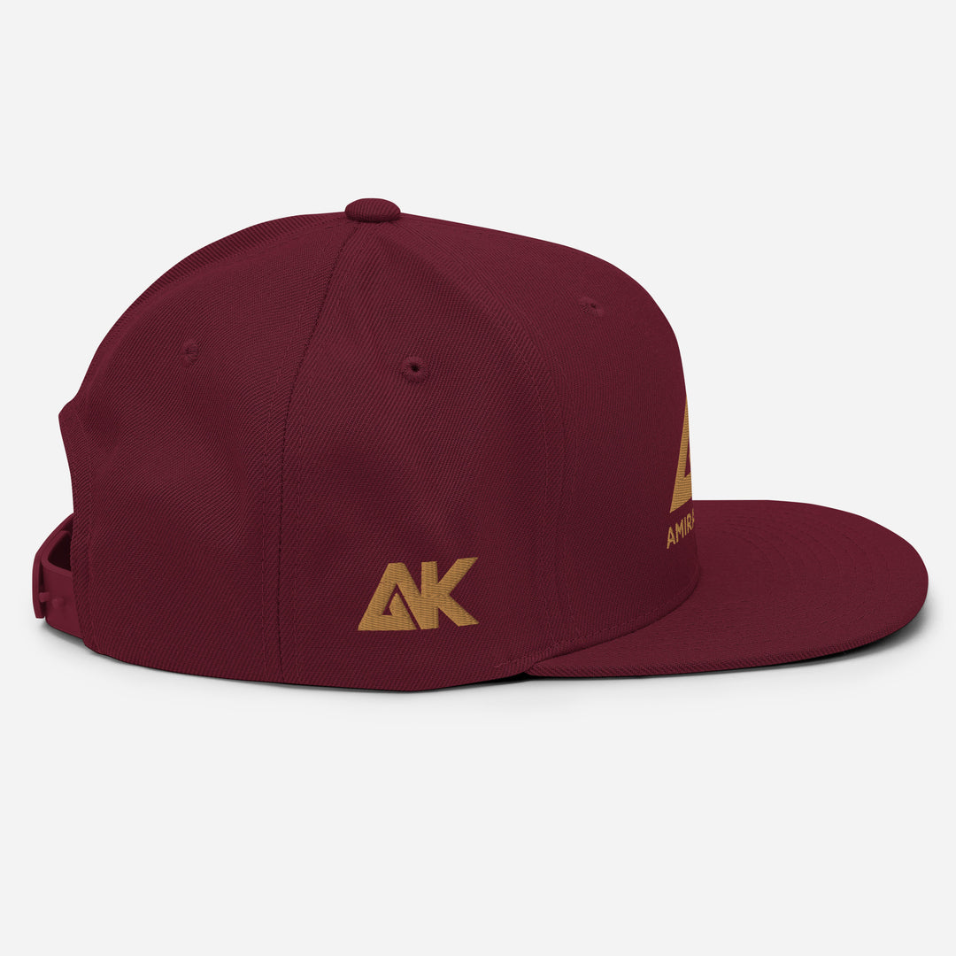 Casquette classique snapback à Visière Plate Authentic