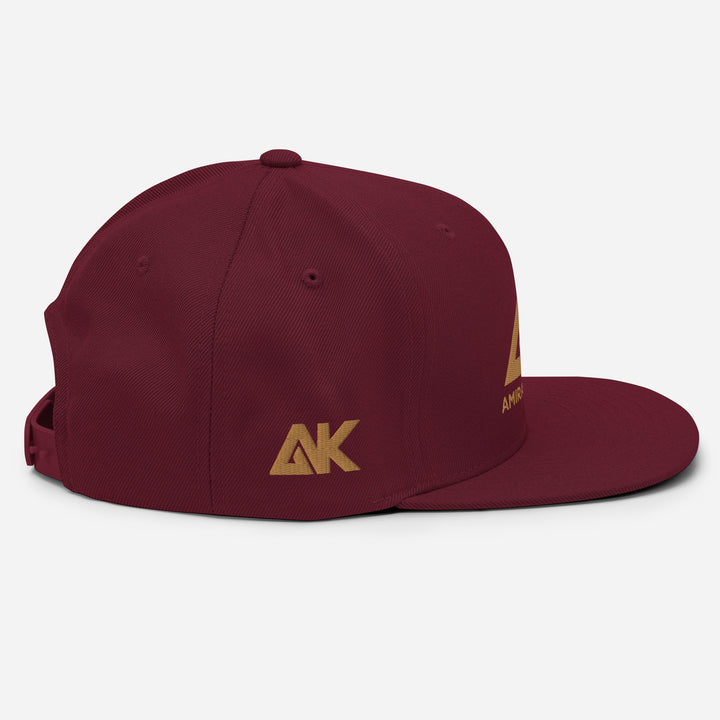 Casquette classique snapback à Visière Plate Authentic