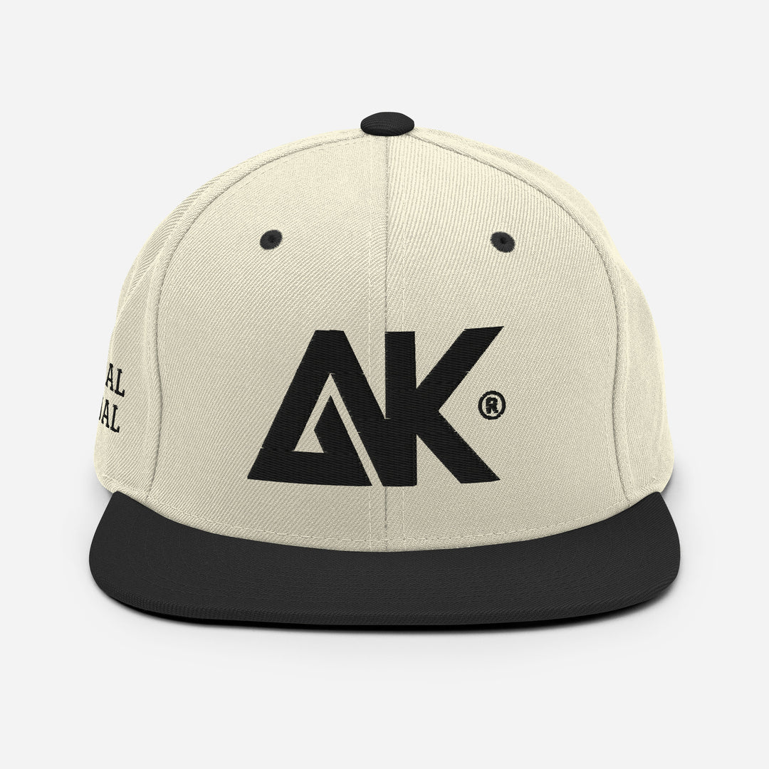 Casquette classique snapback à Visière Plate logoR