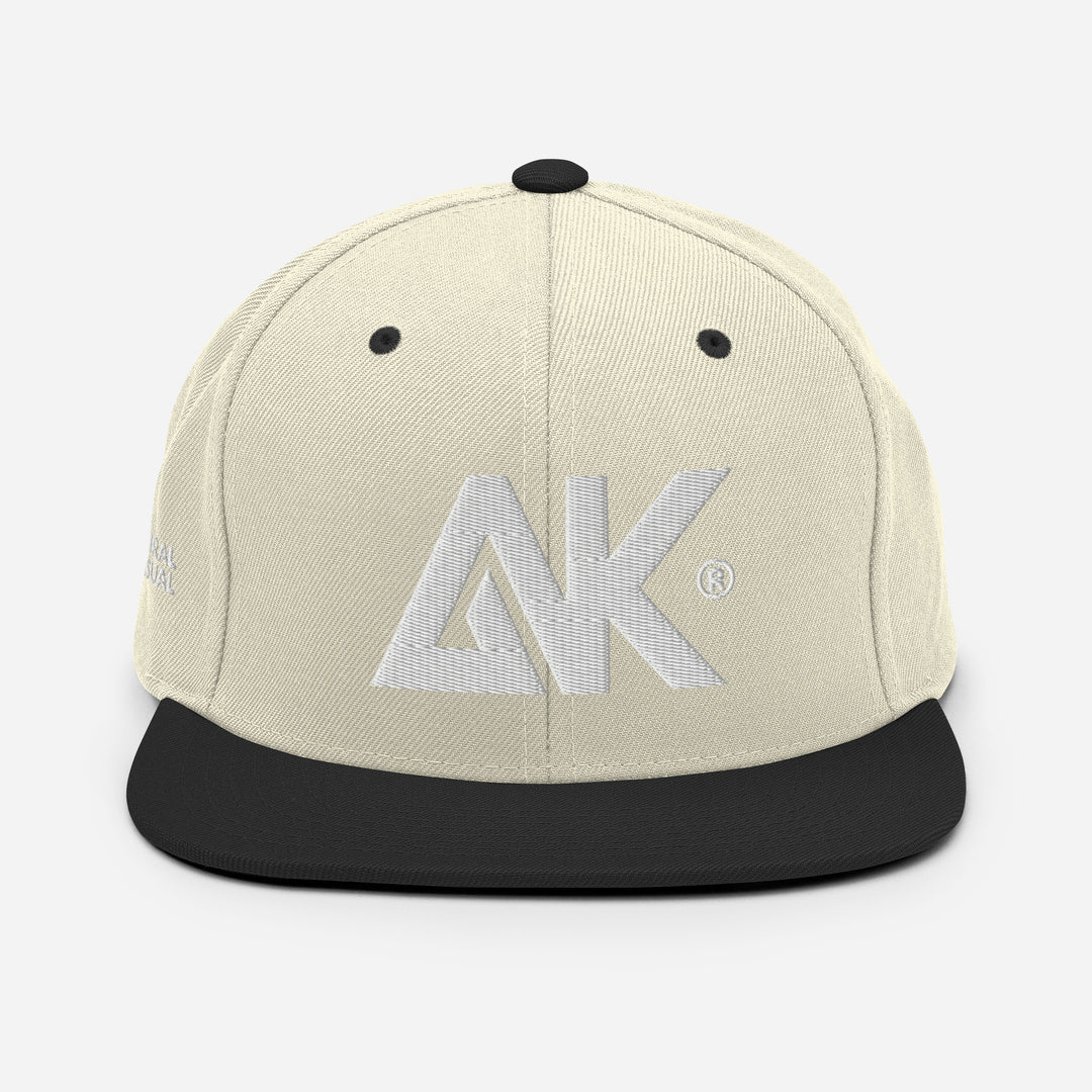 Casquette classique snapback à Visière Plate logoR