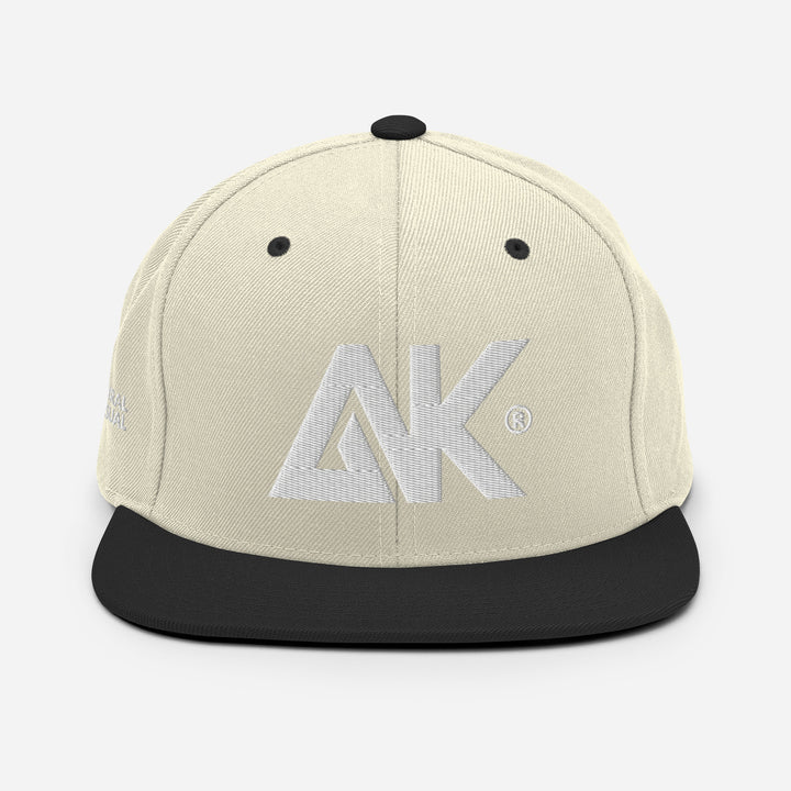 Casquette classique snapback à Visière Plate logoR