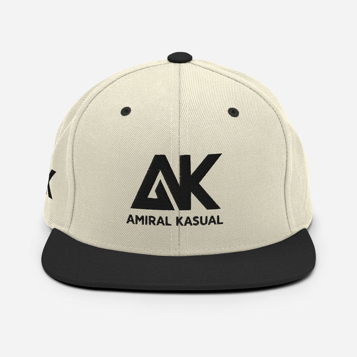 Casquette classique snapback à Visière Plate Authentic