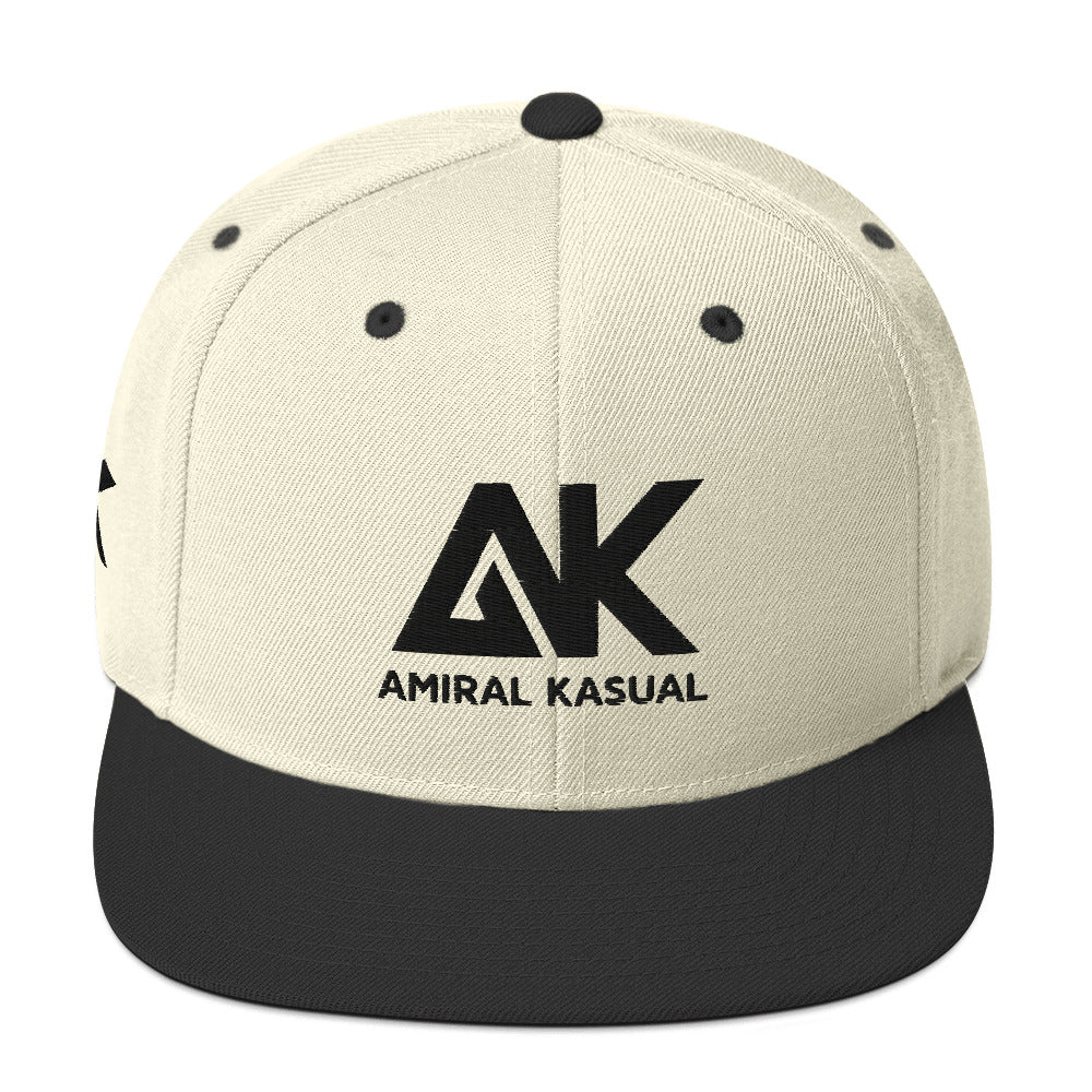 Casquette classique snapback à Visière Plate Authentic