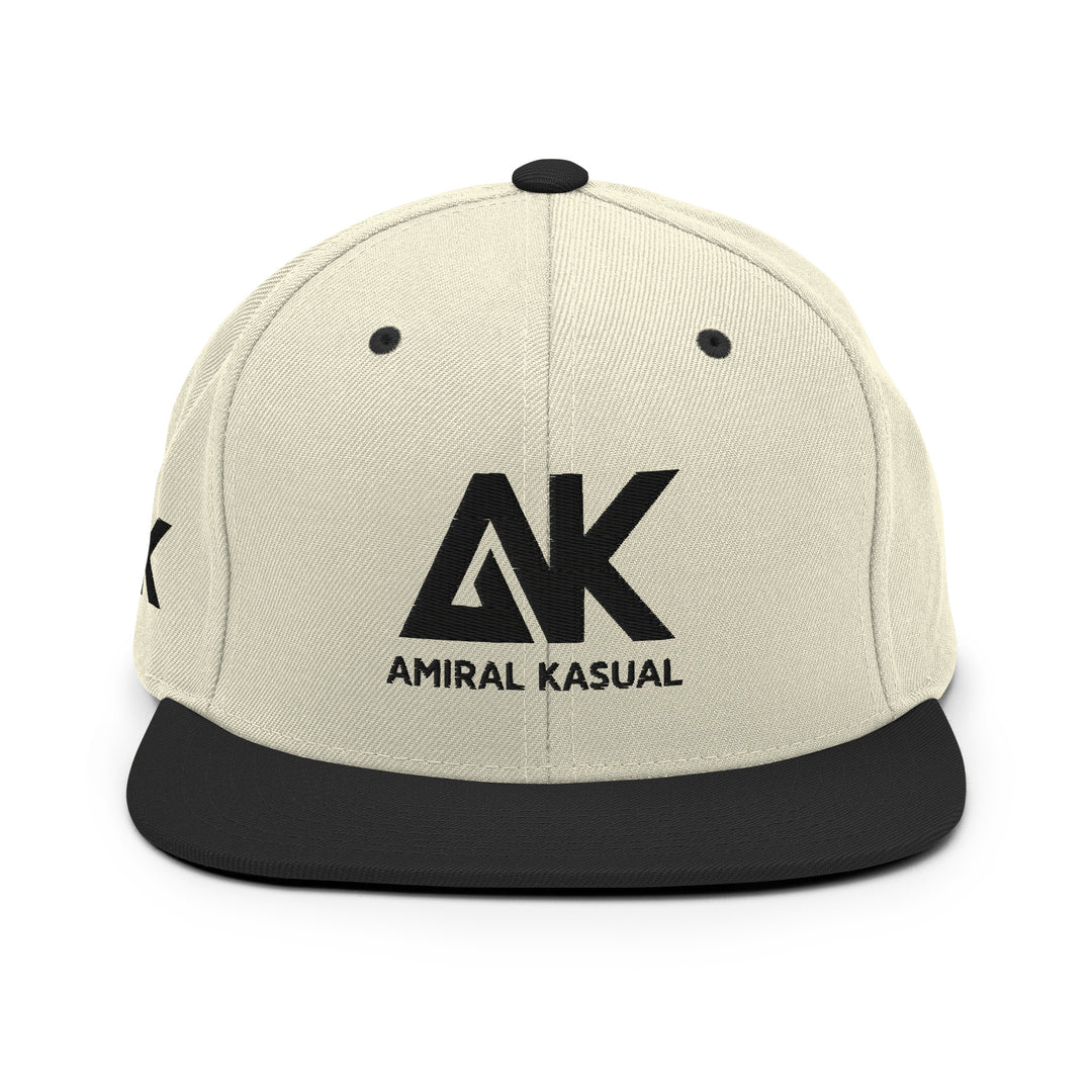 Casquette classique snapback à Visière Plate Authentic