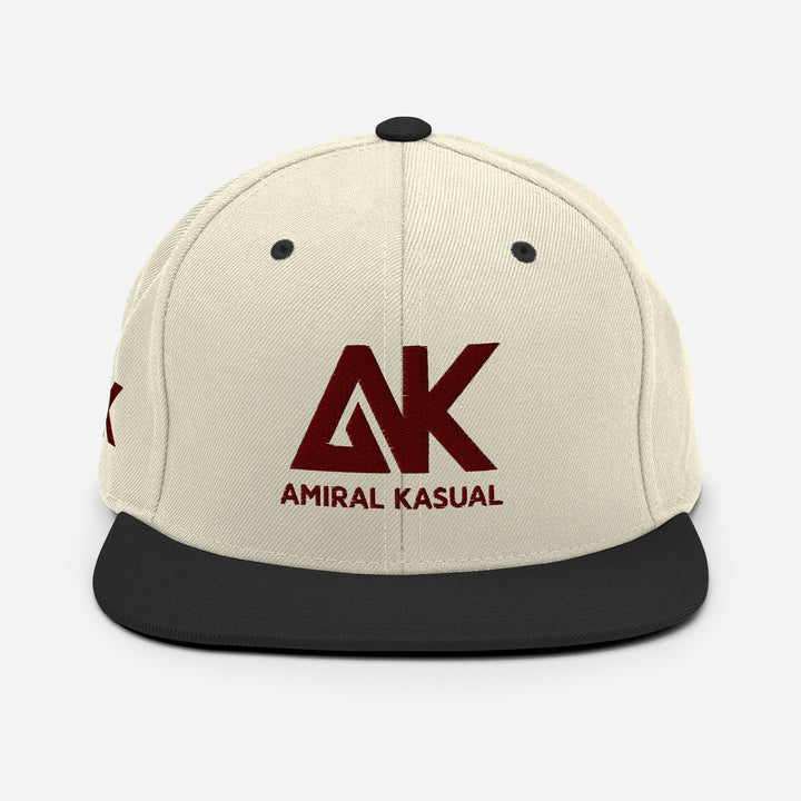 Casquette classique snapback à Visière Plate Authentic