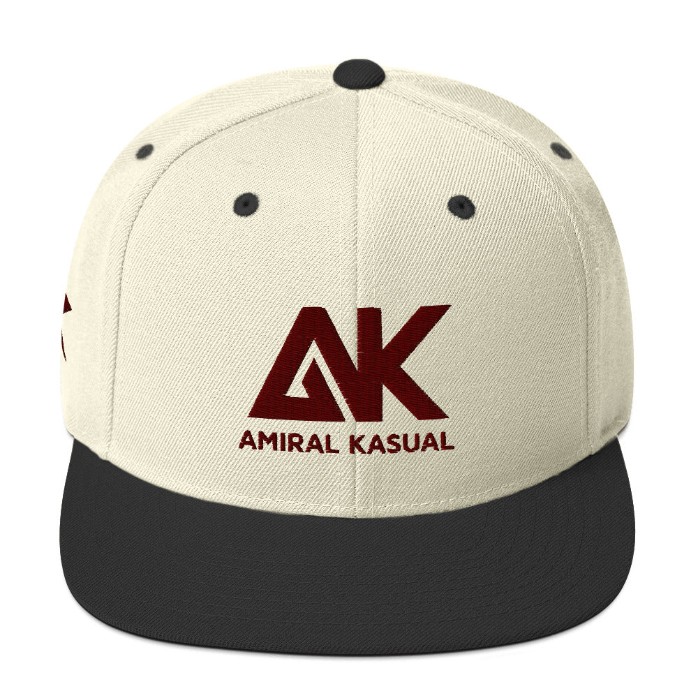 Casquette classique snapback à Visière Plate Authentic