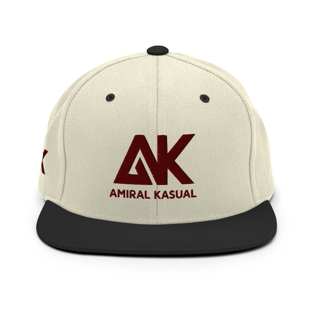Casquette classique snapback à Visière Plate Authentic