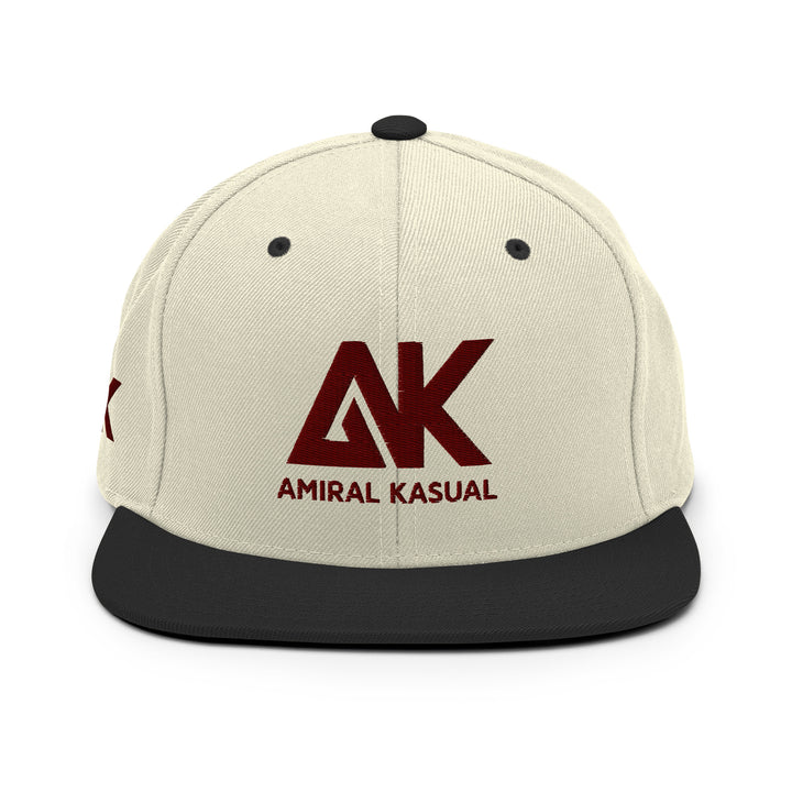 Casquette classique snapback à Visière Plate Authentic