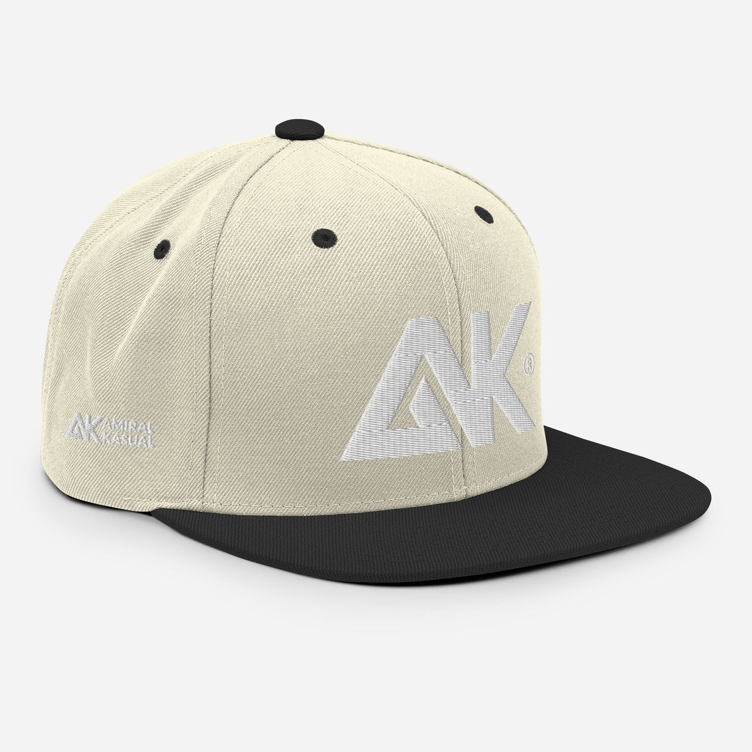 Casquette classique snapback à Visière Plate logoR