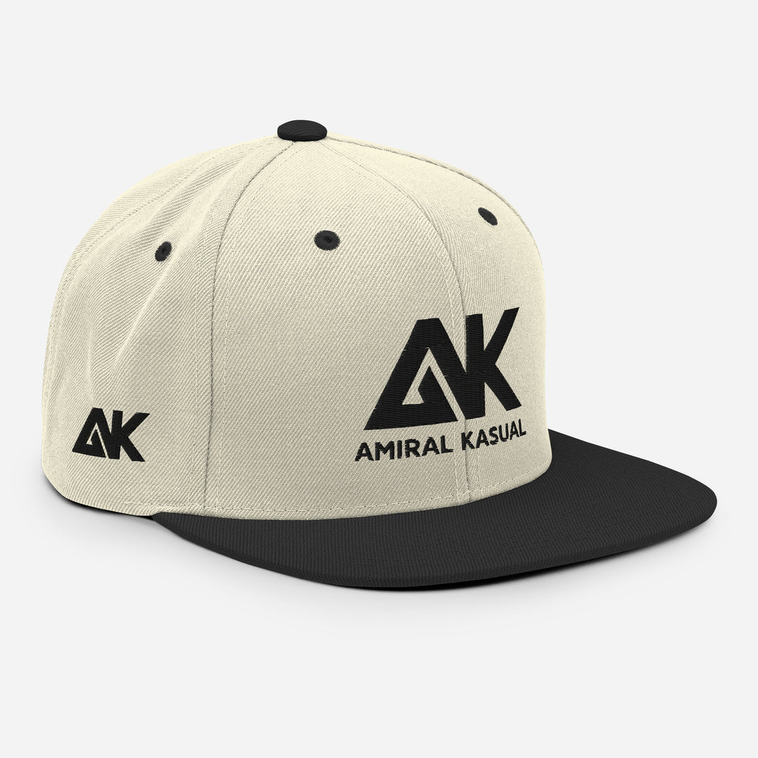 Casquette classique snapback à Visière Plate Authentic