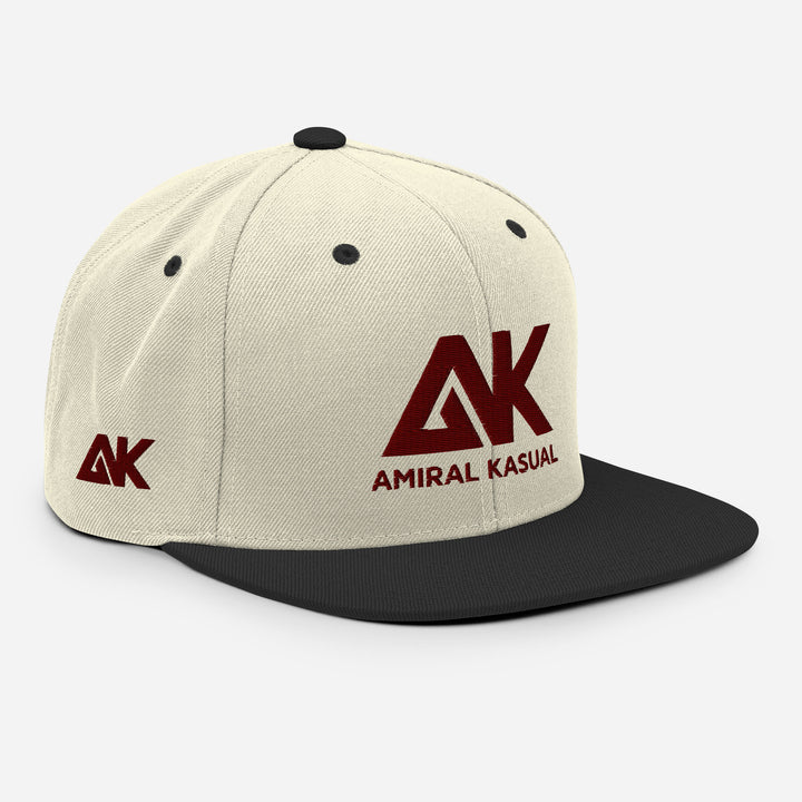 Casquette classique snapback à Visière Plate Authentic