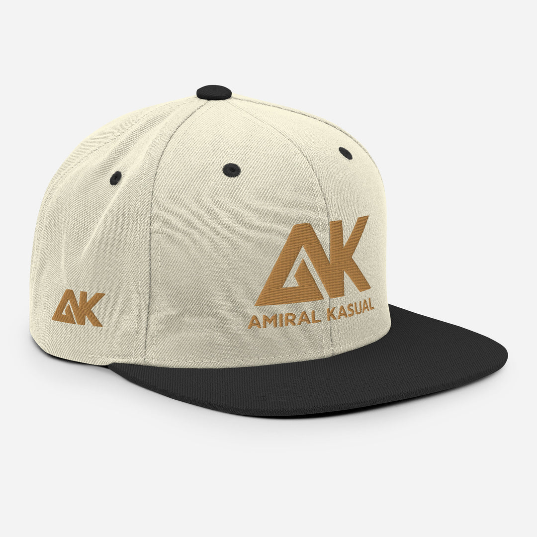 Casquette classique snapback à Visière Plate Authentic