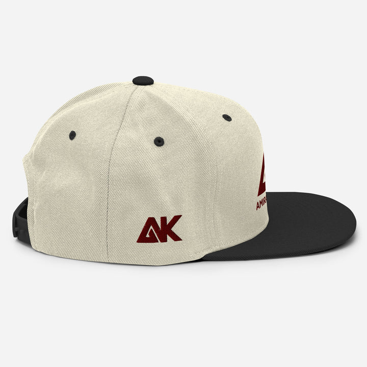 Casquette classique snapback à Visière Plate Authentic