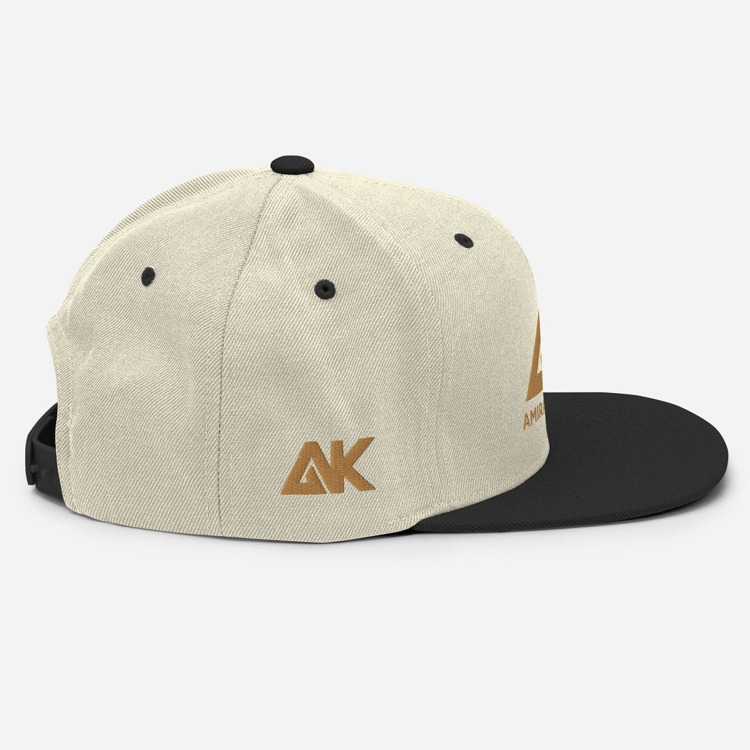 Casquette classique snapback à Visière Plate Authentic