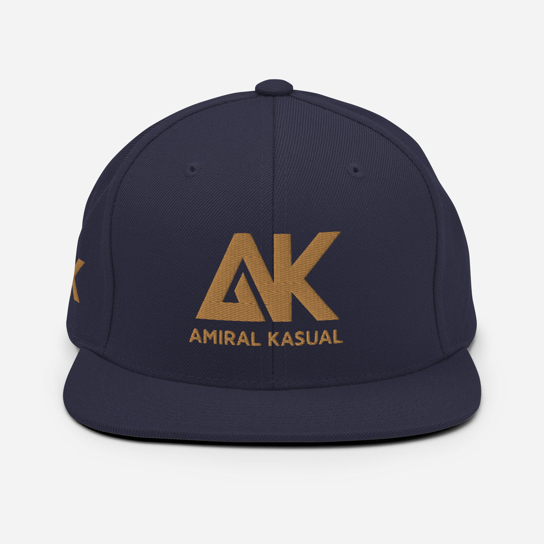Casquette classique snapback à Visière Plate Authentic