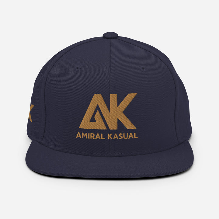 Casquette classique snapback à Visière Plate Authentic