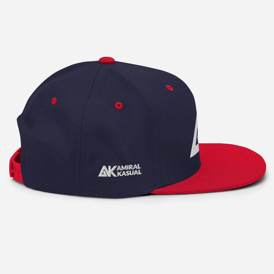 Casquette classique snapback à Visière Plate logoR