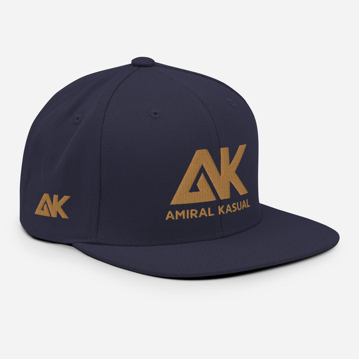 Casquette classique snapback à Visière Plate Authentic