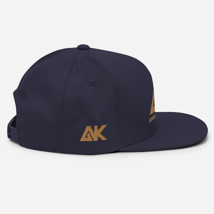 Casquette classique snapback à Visière Plate Authentic