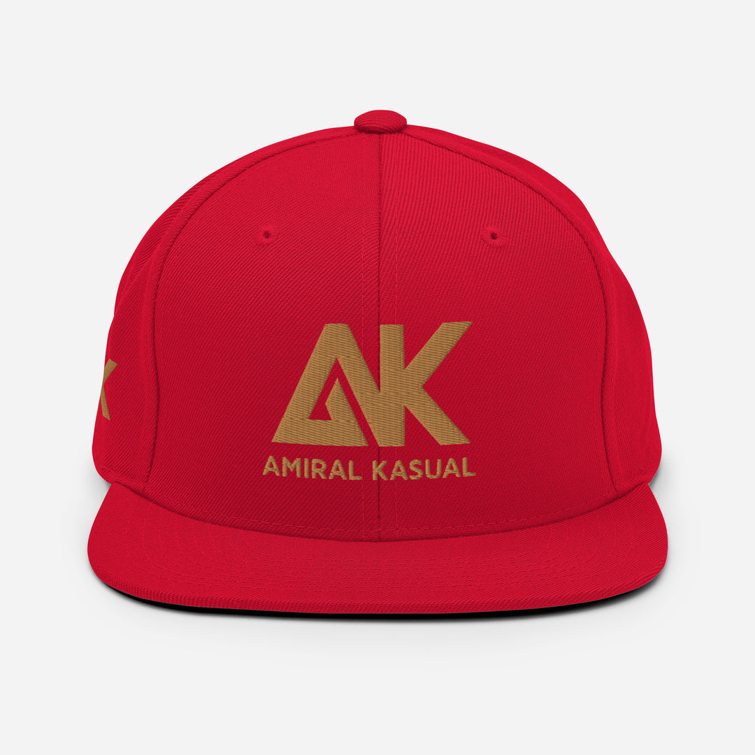 Casquette classique snapback à Visière Plate Authentic