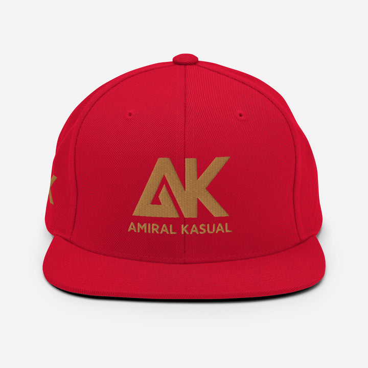 Casquette classique snapback à Visière Plate Authentic