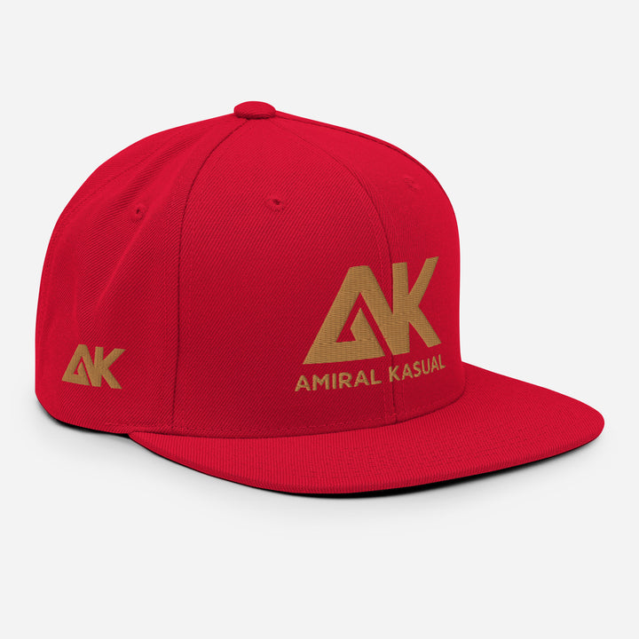 Casquette classique snapback à Visière Plate Authentic