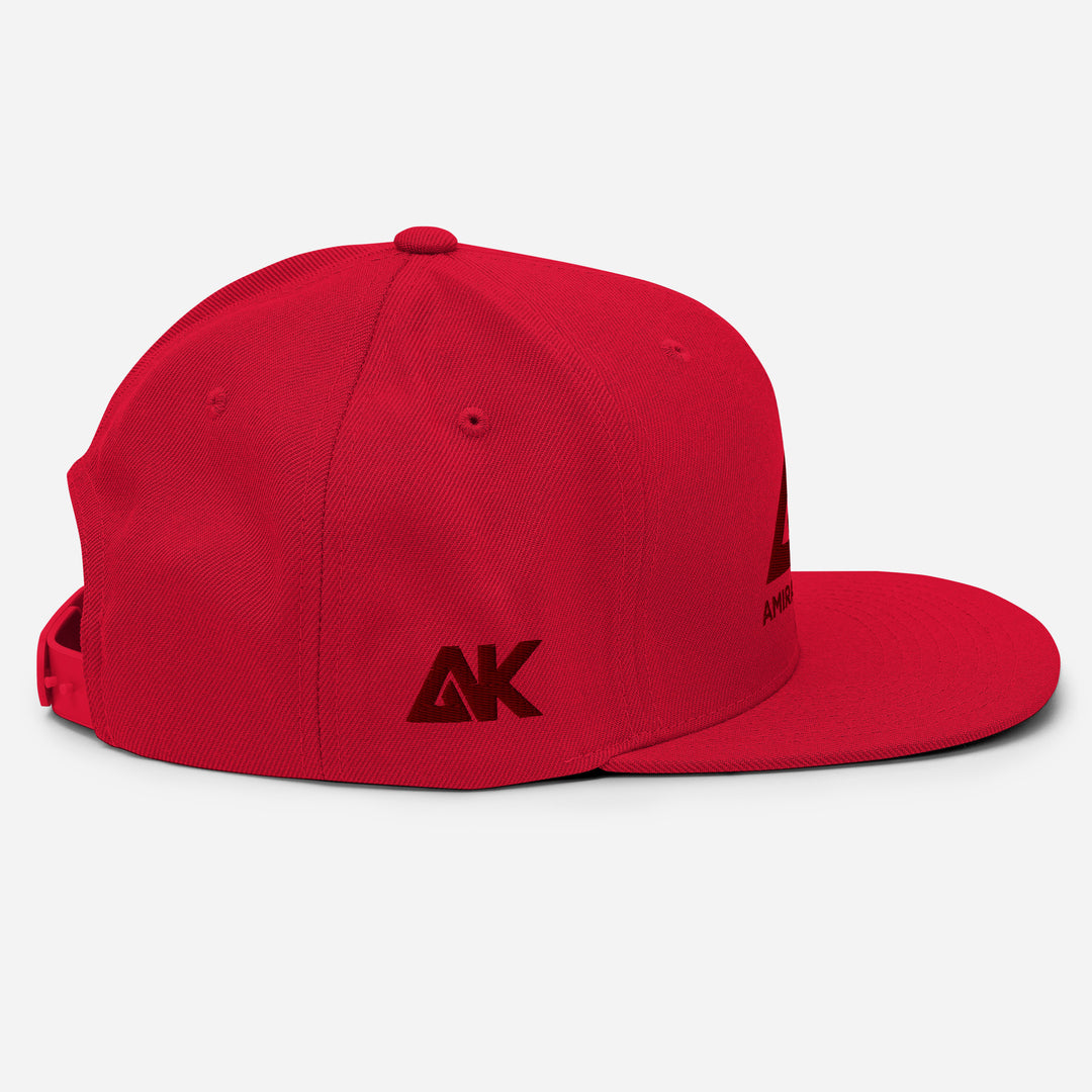 Casquette classique snapback à Visière Plate Authentic