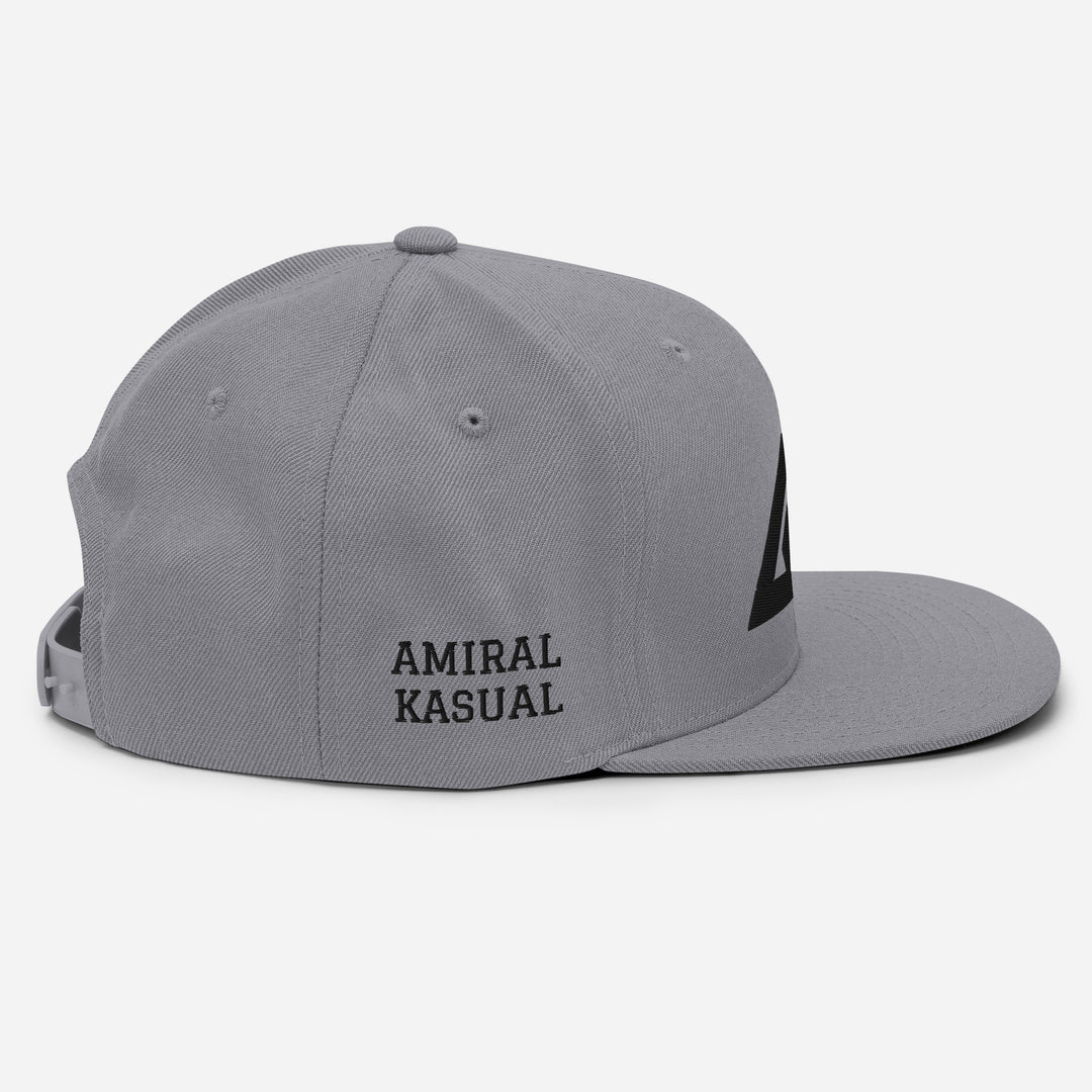 Casquette classique snapback à Visière Plate logoR